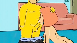 Griffins and Simpsons cheating moms