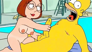 Griffins and Simpsons cheating moms