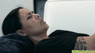 Austin Pierce eats Dana Vespoli's pussy for dinner