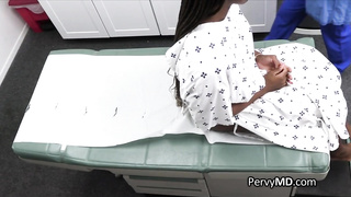 Ebony patient tag teamed by nurse and doctor