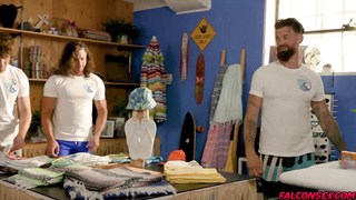 DeepVoice's big dick smothers In creamy jizz