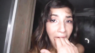 cumshot hot sister kitty seduces brother for his huge dick