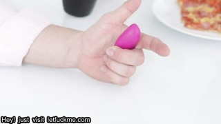 creampie stepsis gets april fools vibrator prank