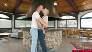 Dmitry Osten blow Sir Peter cock until he cum hard