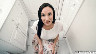 Alyssia offers Conor a deep throat cock sucking