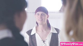 Halloween teens share stepbros big cock