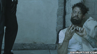 Sexy man Alpha Wolfe fucked good looking guy Roman Todd