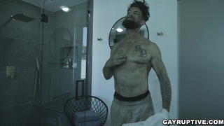 Sexy man Alpha Wolfe fucked good looking guy Roman Todd