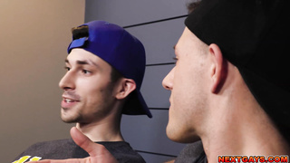 Kane and Ryder play with their big cocks