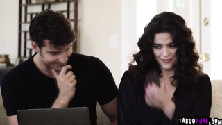 Jay pays a visit to fix Victoria's laptop and pussy