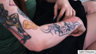 Busty ts Gracie Jane analed by stranger