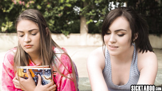 Popular teen fucked her sexy friend