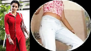 Indian Girl Actress Trisha Bathing - full nude