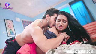 Big Boobs Malkin Sex with Nokar in Badroom