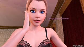 3D Giantess POV  Busty Teen Fantasy Teaser Anime Hentai