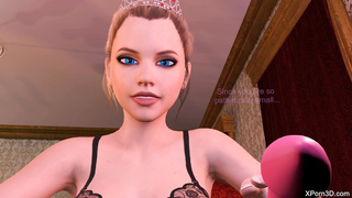 3D Giantess POV  Busty Teen Fantasy Teaser Anime Hentai