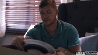 Mature stepmom finds comfort in stepson