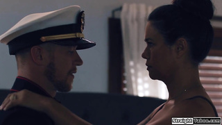 Mature stepmom finds comfort in stepson