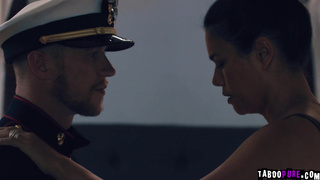 Stepmom getting aroused fomr seeing her stepson