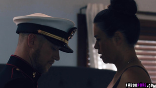 Stepmom getting aroused fomr seeing her stepson