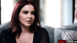 Huge boobs lesbian riding MILFs face