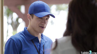 Hot anal lover MILF housewife giving tip