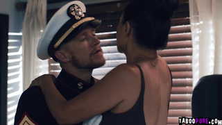 Stepson fucking his stepmom from behind