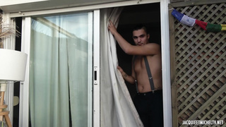 First double penetration for French tattooed girl