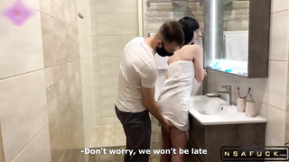 Fucked a Friends Fiancee in the Bathroom