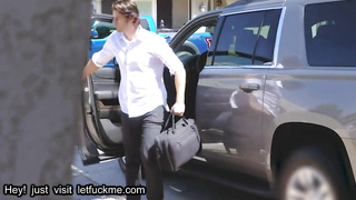 creampie  cute small teen gags on a huge dick