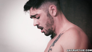 Loved how Reese big cock filled Nicos smooth hole