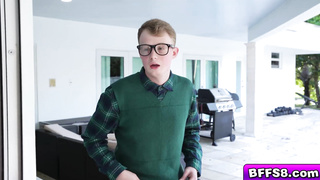 Addis Fouche gets to try her first cock