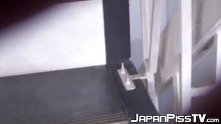 Chinese inexperienced filmed during urinating sesh