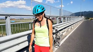 Assfuck Surprise during Torrid Cycling