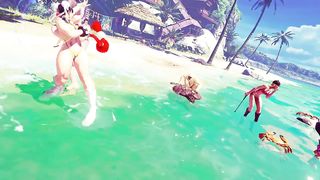 #SFVAE Chun Li (over Kolin) vs Mai (swimsuit Edition) SFVAE Mods