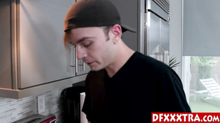 MILF fucks stranger in front of husband