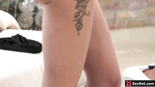 French girlfriend riding bfs big cock