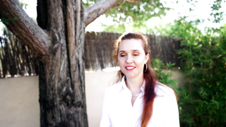 Redhead and Small Tits Nurse First Porn Casting