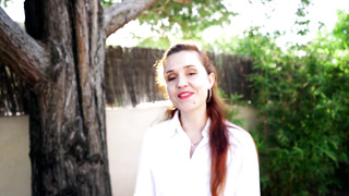 Redhead and Small Tits Nurse First Porn Casting