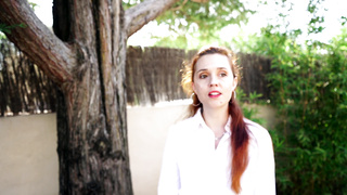 Redhead and Small Tits Nurse First Porn Casting