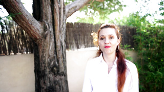 Redhead and Small Tits Nurse First Porn Casting