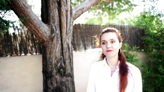 Redhead and Small Tits Nurse First Porn Casting