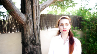 Redhead and Small Tits Nurse First Porn Casting