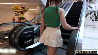 PUBLIC SEX and CUMWALK Nadja Rey Gets Ho