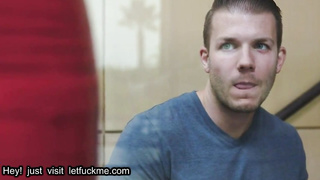 cumshot  blonde athletic stepsis sucks her bro