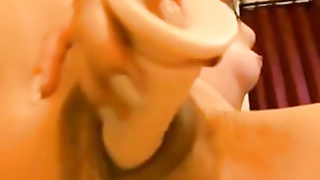 Riding a juicy dildo for your pleasure