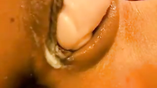 Riding a juicy dildo for your pleasure