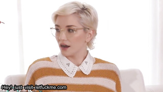 blowjob the sexual fantasy of blonde busty skye blue with nerd