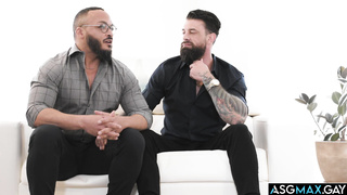 Young gay couples fucks with mature gey couple