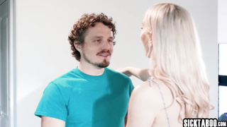 Hot girlfriend shared cock with friend